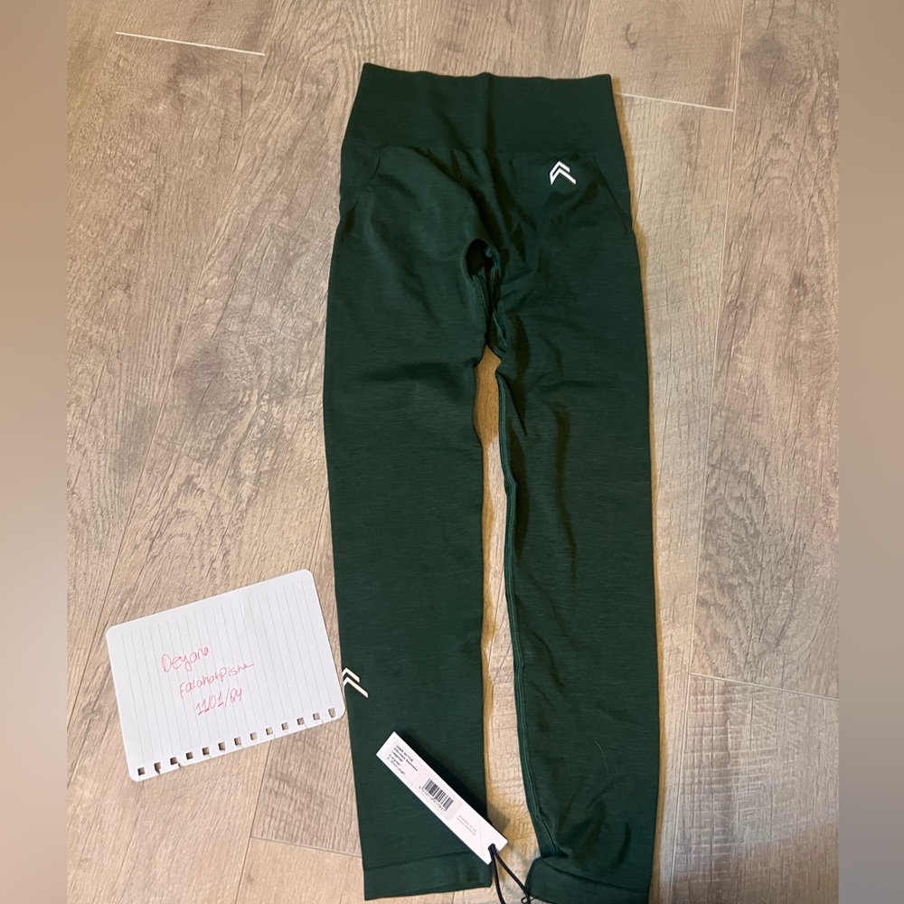 Mineral green effortless leggings